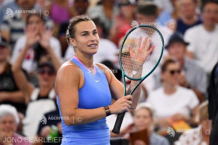 17899223.jpg - Știri de azi Știri de azi | Tenis: Liderul mondial Arina Sabalenka a debutat cu o victorie în noul sezon, la Brisbane (WTA) - Știri de azi |