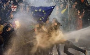 media-167830887857263200.jpg - Știri de azi Știri de azi | Proteste la Tbilisi – Germania a dat asigurări că uşa Uniunii Europene rămâne deschisă pentru Georgia - Știri de azi |