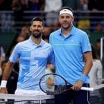 novak.jpg - Știri de azi Știri de azi | Juan Martin Del Potro şi-a luat adio de la lumea tenisului într-un meci demonstrativ cu Novak Djokovici, la Buenos Aires – VIDEO - Știri de azi |