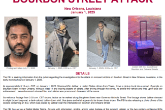 atacator-no-x.png - Știri de azi Știri de azi | FBI publică noi imagini ale suspectului cu o oră înainte de atacul mortal de la New Orleans - Știri de azi |