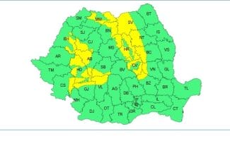 Știri de azi | ANM: Vor fi precipitaţii, din noaptea de joi spre vineri şi până vineri seară, în vestul, nordul şi centrul ţării, apoi în regiunile sudice/ Intensificări ale vântului, viscol, în Carpaţii Orientali, Carpaţii Occidentali şi vestul Carpaţilor Meridionali - Știri de azi | 