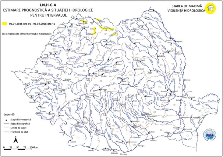 harta-atentionare-hidrologica-nr-1-din-07-01-2025-2048x1448.png - Știri de azi Știri de azi | Cod galben de inundaţii, pe unele râuri din judeţele Maramureş, Satu Mare şi Bistriţa-Năsăud - Știri de azi |