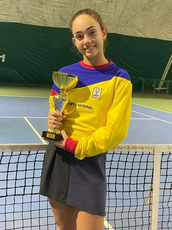 maia.jpg - Știri de azi Știri de azi | Maia Ilinca Burcescu, în vârstă de 15 ani, eliminată în turul doi la junioare, la Australian Open - Știri de azi |