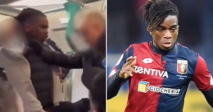 omeonga.jpg - Știri de azi Știri de azi | Jucătorul belgian Stephane Omeonga, arestat de poliţia italiană în timpul unui zbor de la Roma la Tel Aviv, denunţă brutalitatea forţelor de ordine şi rasismul – VIDEO - Știri de azi |