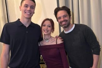 Știri de azi | David Popovici a postat o imagine în care apare alături de Sebastian Stan: “Dacă mă antrenez destul, poate prind şi eu un rol în următorul film Marvel” - Știri de azi | 