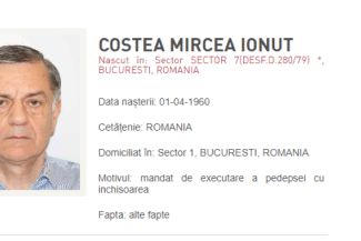 Știri de azi | Cumnatul lui Mircea Geoană, Ionuţ Costea, condamnat la 6 ani de închisoare pentru mită, a fost localizat la Istanbul. IGPR: Sunt îndeplinite procedurile judiciare pentru punerea în executare a mandatului - Știri de azi | 