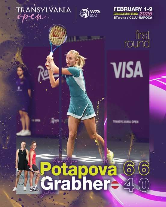 popatova.jpg - Știri de azi Știri de azi | Transylvania Open: Potapova şi Danilovic, primele două favorite, s-au calificat în turul doi / Golubic – Rus, cel mai lung meci al sezonului de până acum - Știri de azi |