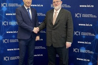 Știri de azi | ICI București și CNAI: Parteneriat pentru Securitate Cibernetică și Digitalizare - Știri de azi | Dr. Ing. Adrian-Victor Vevera, director general ICI București, și Conf. Univ. Dr. Cătălin Andruș, director CNAI, semnează un parteneriat pentru securitate cibernetică și digitalizare.