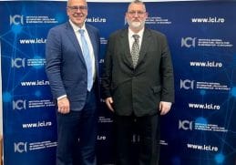 Vizita delegației din statul Victoria – Australia la ICI București, alături de directorul general Adrian-Victor Vevera, pentru discutarea unor parteneriate în domeniul tehnologic.