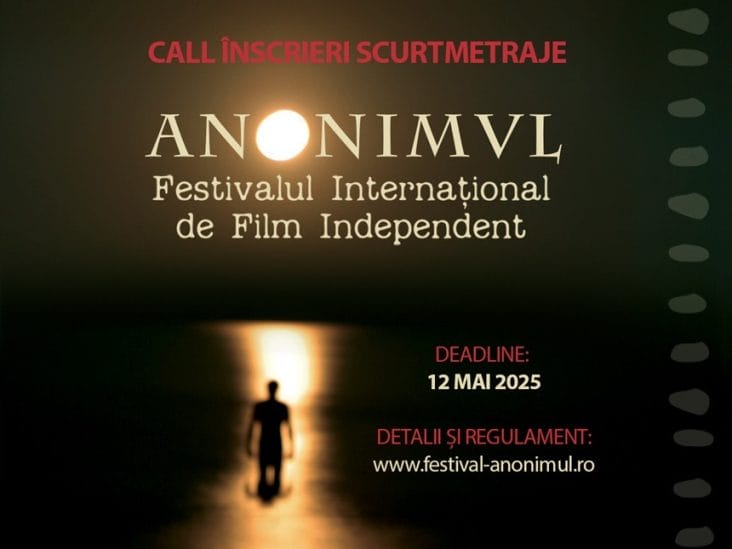 Știri de azi | Festivalul Internaţional de Film ANONIMUL – Cineaştii români îşi pot înscrie proiectele pentru competiţiile de scurtmetraj până la 12 mai - Știri de azi | 