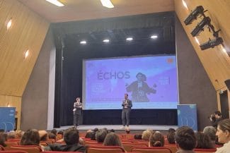 echos.jpg - Știri de azi Știri de azi | “Domnul Aznavour” a deschis Festivalul Filmului Francez. Luchessi: “Trăim vremuri incerte şi cred că un festival este şi un moment de a ne regăsi, de a discuta, pentru a cultiva spiritul critic” – VIDEO - Știri de azi |