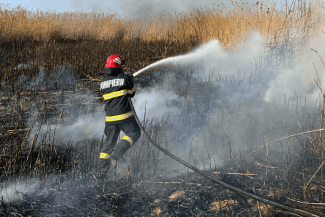 Știri de azi | IGSU – Pompierii au intervenit pentru stingerea a peste 130 de incendii, 83 fiind de vegetaţie uscată / Intervenţii în 44 de localităţi din 16 judeţe şi Bucureşti, pentru îndepărtarea unor elemente de construcţie şi degajarea a 103 copaci - Știri de azi | 