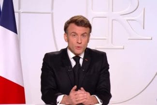 macron-3-captura.jpg - Știri de azi Știri de azi | Rusia este o ameninţare la adresa Franţei şi a Europei, a manipulat alegerile din România şi Moldova, avertizează preşedintele Macron - Știri de azi |