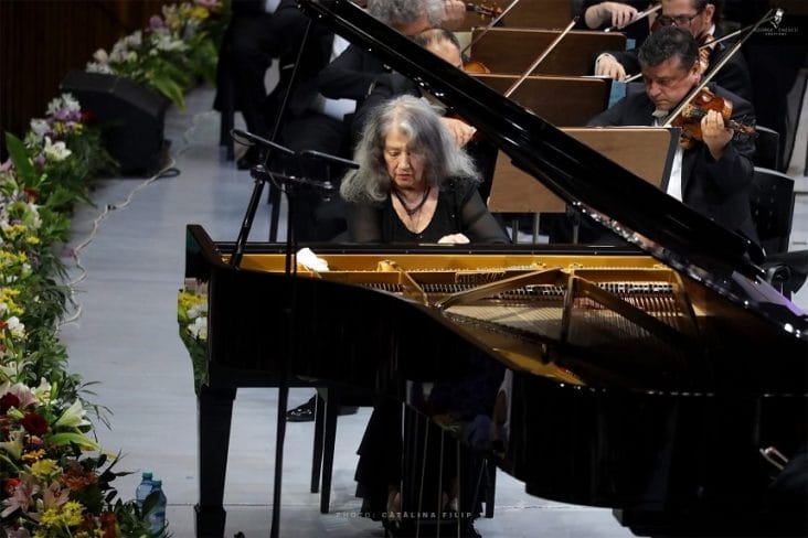Știri de azi | Legendara pianistă Martha Argerich va susţine două concerte în cadrul Festivalului Internaţional George Enescu din acest an - Știri de azi | 