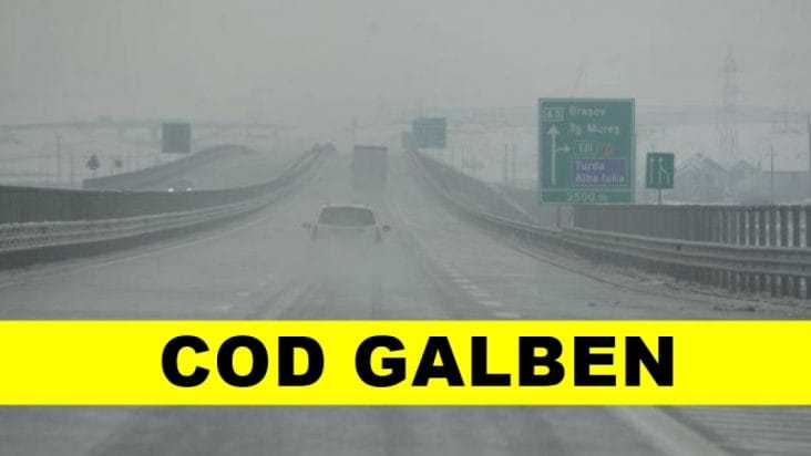 Știri de azi | Cod galben de ceaţă şi polei în zone din două județe, luni dimineaţa - Știri de azi | 