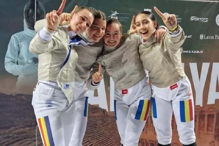 Știri de azi | Echipa de sabie junioare a României a câştigat medalia de aur la Campionatul European din Antalya - Știri de azi | 