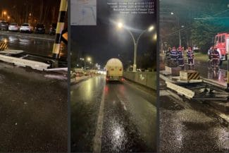 media-174192441554725700.jpg - Știri de azi Știri de azi | `Incident similar unui atentat terorist la Pasajul Unirii`. O cisternă încărcată cu GPL s-a blocat în interiorul pasajului - Știri de azi |