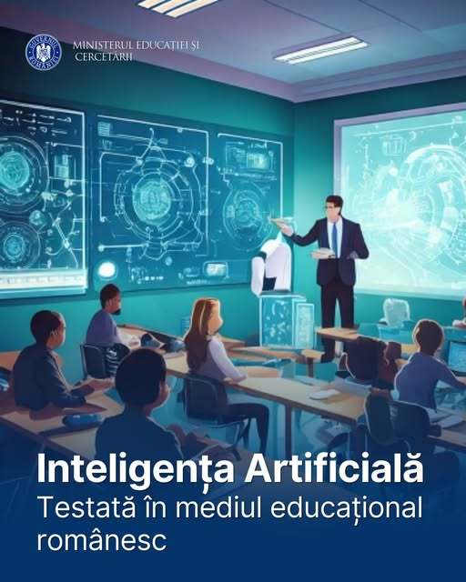 Știri de azi | Ministrul Educaţiei a decis lansarea unui proiect-pilot de utilizare a inteligenţei artificiale în şcoli: În viziunea mea, inteligenţa artificială este un instrument al cadrului didactic şi al elevului, nu o alternativă la cadrul didactic - Știri de azi | 
