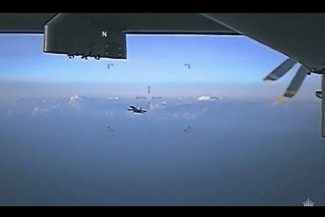 Știri de azi | Un avion rusesc de vânătoare de tip Su-35 se apropie ”periculos”, ”agresiv” şi ”neprofesionist” de un avion francez fără pilot de tip Reaper în estul Mării Mediterane, acuză Parisul - Știri de azi | 