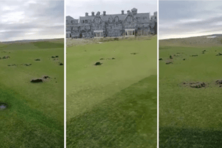 trump-golf-irlanda-vandalizare-tw.png - Știri de azi Știri de azi | Un al doilea teren de golf al lui Trump vandalizat în Irlanda, după vandalizarea unui teren de golf Trump în Scoţia în weekend. Anchete penale după proteste propalestiniene. Eric Trump, primit de John Swinney la Edinurgh - Știri de azi |