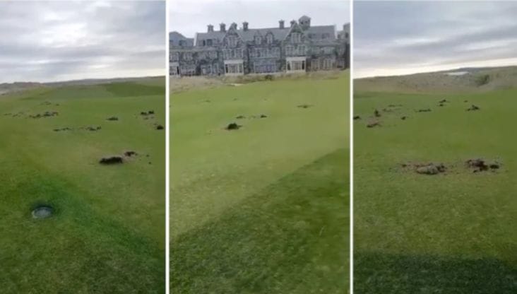 Știri de azi | Un al doilea teren de golf al lui Trump vandalizat în Irlanda, după vandalizarea unui teren de golf Trump în Scoţia în weekend. Anchete penale după proteste propalestiniene. Eric Trump, primit de John Swinney la Edinurgh - Știri de azi | 