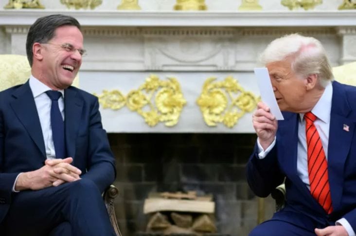 trump-rutte-afp.png - Știri de azi Știri de azi | UPDATE-Trump îl pune pe şeful NATO într-o situaţie stânjenitoare vorbind despre anexarea Groenlandei - Știri de azi |