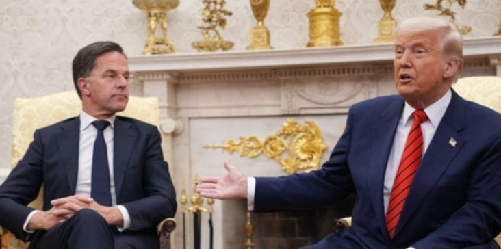trump-rutte-tw.png - Știri de azi Știri de azi | ”Cred că asta se va întâmpla”, declară Trump, în timpul vizitei lui Rutte, despre o anexare a Groenlandei - Știri de azi |