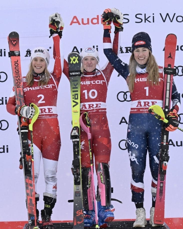 Știri de azi | Schi alpin: Katharina Truppe s-a impus la slalomul de la Are. Nou record pentru Mikaela Shiffrin - Știri de azi | 