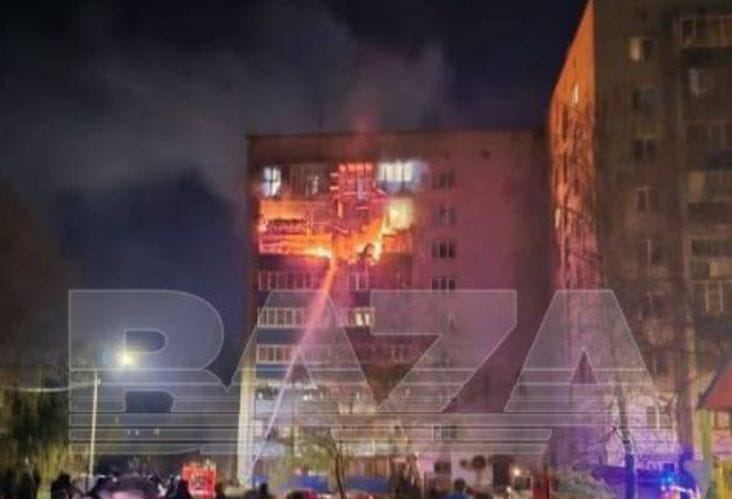 kursk-atac-ucraina-tw.png - Știri de azi Știri de azi | Cel puţin un mort şi nouă răniţi în oraşul rus Kursk într-un atac ”masiv” ucrainean nocturn. Locuitori evacuaţi în urma unor incendii la mai multe clădiri - Știri de azi |