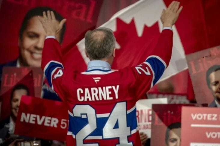 mark-carney-afp4.jpg - Știri de azi Știri de azi | Canada intră în ultima linie dreaptă a alegerilor legislative de luni, după o campanie umbrită de Trump, în care liberalii lui Mark Carney sunt creditaţi ca favoriţi. Peste şapte dintre cele 28,9 milioane de alegători chemaţi la urne au votat anticipat în - Știri de azi |