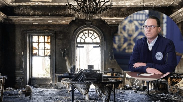 Știri de azi | VIDEO I-au dat foc casei unui mare guvernator american: Prima reacție a oficialului, după ce a fost trezit de poliție în miez de noapte - Știri de azi | 