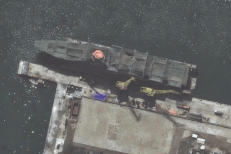 nk-fregata-tw4.png - Știri de azi Știri de azi | Coreea de Nord îşi construieşte cea mai mare navă a flotei sale, o fregată lansatoare de rachetă, de două ori mai mare decât decât orice navă a Marinei - Știri de azi |