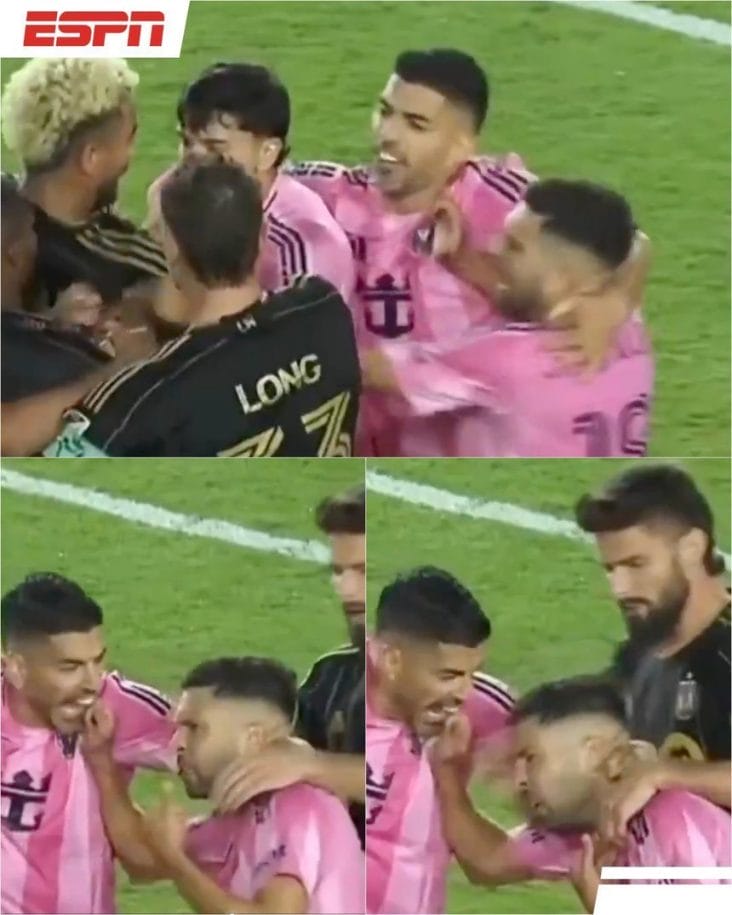 suarez.jpg - Știri de azi Știri de azi | Luis Suarez l-a muşcat de mână pe coechipierul său Jordi Alba, la meciul dintre Inter Miami şi Los Angeles FC – VIDEO - Știri de azi |