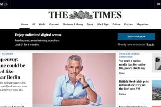 time.jpg - Știri de azi Știri de azi | The Times îl citează pe emisarul lui Trump pentru Ucraina Keith Kellogg spunând că Ucraina ar putea fi divizată precum Berlinul după al Doilea Război Mondial / Kelogg spune că afirmaţiile sale au fost denaturate - Știri de azi |