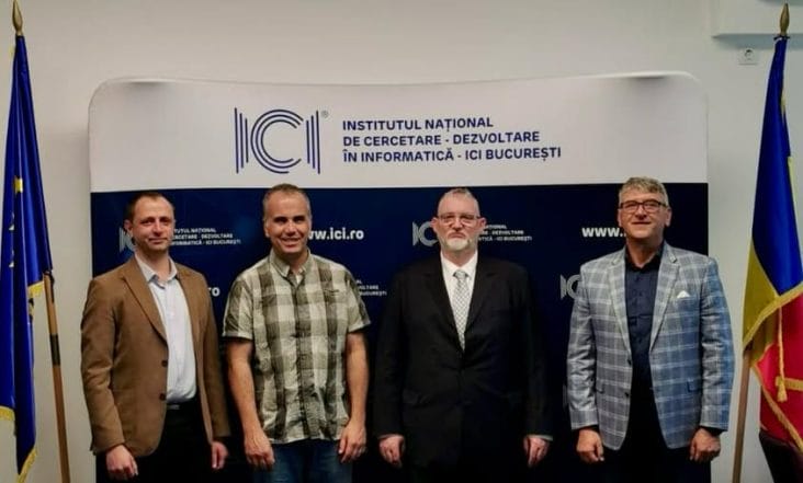 Știri de azi | ICI București consolidează legăturile internaționale prin vizita profesorului Joe Francom de la Utah Tech University - Știri de azi | Profesorul Joe Francom de la Utah Tech University în vizită oficială la ICI București alături de Adrian-Victor Vevera