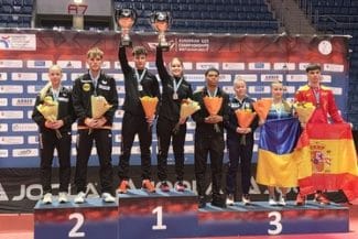 fb-fr-tenis-de-masa.jpg - Știri de azi Știri de azi | Tenis de masă: Elena Zaharia şi Darius Movileanu, campioni continentali U21 la dublu mixt / România are medalii în toate probele disputate la Campionatul European U21 - Știri de azi |