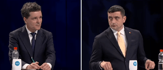 Știri de azi | Dezbatere electorală – Cum vor reduce decalajul între zonele dezvoltate şi cele sărace – Simion: Prin investiţii în judeţe-cheie din punct de vedere al resurselor naturale/ Dan: Să facem o împărţire administrativ-teritorială în jurul polilor de dezvoltare - Știri de azi | 
