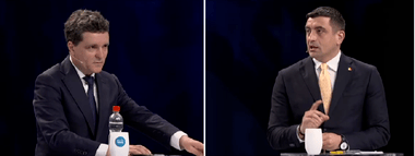 Știri de azi | Dezbatere electorală – Simion: Vizez un guvern de uniune naţională/ Dan: Îmi doresc un guvern din care să facă parte cele patru partide pro-occidentale, plus minorităţile - Știri de azi | 
