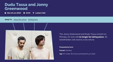 Știri de azi | Chitaristul Radiohead îşi anulează concerte în Marea Britanie, după ce a fost acuzat de „complicitate la genocidul din Gaza” - Știri de azi | 