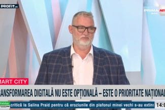 Adrian Vevera - Știri de azi Știri de azi | Smart City România: Cum contribuie ICI București la digitalizarea administrației publice - Știri de azi | Adrian Vevera, directorul ICI București, în cadrul emisiunii Smart City România, declarând că transformarea digitală este o prioritate națională, nu o opțiune.