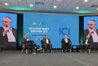 ICI_Adrian_Vevera - Știri de azi Știri de azi | ICI București, partener strategic la Intelligent Money Marathon 2025 - Știri de azi | Panel de discuții la Intelligent Money Marathon 2025, desfășurat la Romexpo București, cu participarea liderilor din sectorul financiar, antreprenorial și academic.