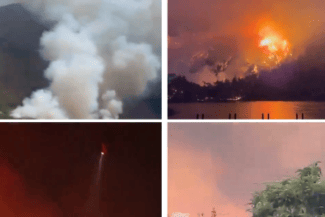 Știri de azi | VIDEO O celebră insulă grecească este cuprinsă de flăcări – Au fost evacuate 16 sate - Știri de azi | 