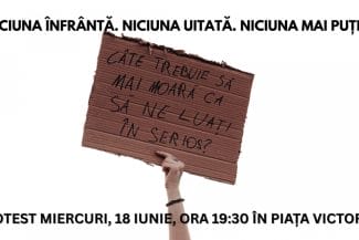 media-175025798817074600.jpg - Știri de azi Știri de azi | Protest în Piața Victoriei, după un nou caz de femicid: ‘În România, zeci de femei sunt omorâte doar pentru că sunt femei’ - Știri de azi |
