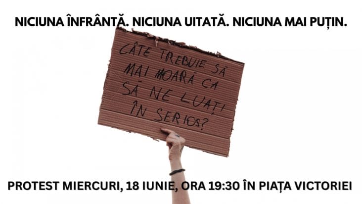Știri de azi | Protest în Piața Victoriei, după un nou caz de femicid: ‘În România, zeci de femei sunt omorâte doar pentru că sunt femei’ - Știri de azi | 