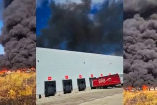 media-175120837259737600jpg - Știri de azi Știri de azi | Alertă – VIDEO Incendiu violent la un parc logistic de pe A1: A fost emis mesaj Ro-Alert - Știri de azi |