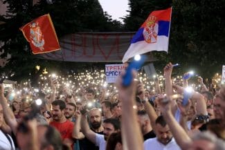 media-175121723042714000jpg - Știri de azi Știri de azi | Președintele Serbiei respinge cererile protestatarilor și promite noi arestări după ciocnirile din Belgrad - Știri de azi |