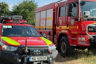 Știri de azi | Zeci de pompieri români au plecat spre Franţa, unde vor participa la un program de pre-poziţionare, organizat de Direcţia de Protecţie Civilă Europeană. Programul vizează reducerea timpului de răspuns în cazul incendiilor de pădure – VIDEO - Știri de azi | 