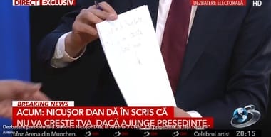 Știri de azi | Nicuşor Dan, întrebat dacă îşi menţine afirmaţia că nu va creşte TVA: Toate discuţiile pornesc de la asta - Știri de azi | 