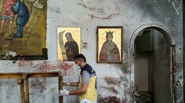 x-bisericajpg - Știri de azi Știri de azi | Siria: Atentat sinucigaş la o biserică din Damasc. Au murit cel puţin 15 persoane - Știri de azi |