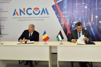 ancom-iordaniajpg - Știri de azi Știri de azi | Autoritatea din Comunicaţii a semnat un Memorandum de cooperare cu TRC, autoritatea omoloagă din Iordania, pentru cooperare în administrarea spectrului radio, politici privind sateliţii şi monitorizarea frecvenţelor satelitare - Știri de azi |